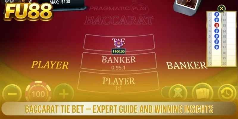baccarat tie bet expert guide and winning insights