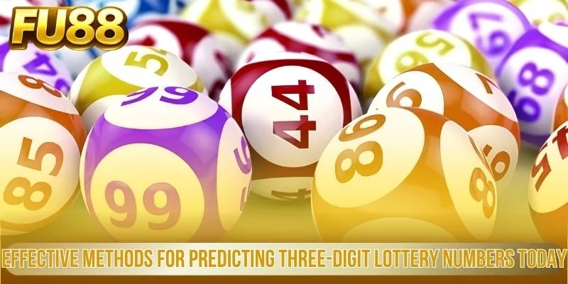 Effective Methods for Predicting Three-Digit Lottery Numbers Today