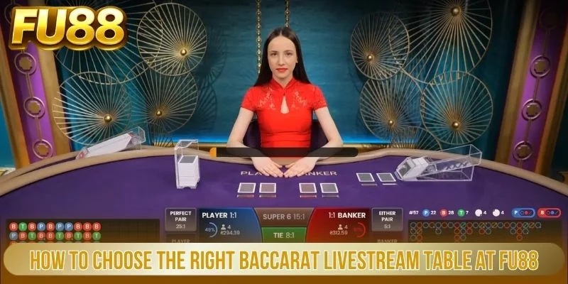 How Baccarat livestream works