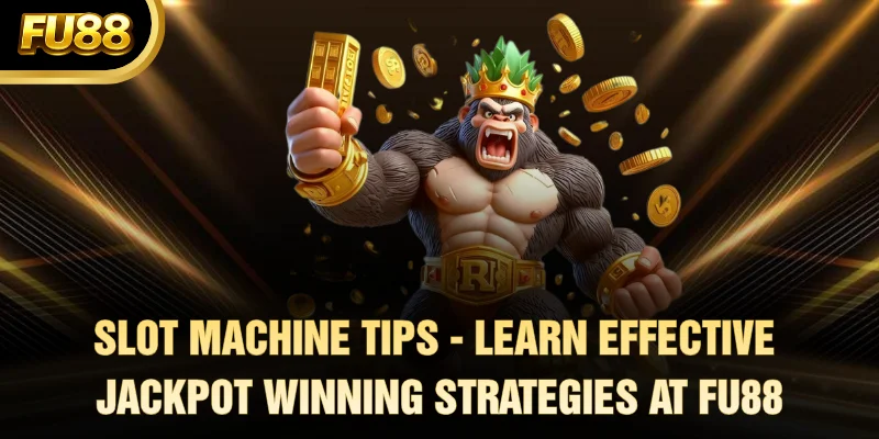 slot machine tips learn effective jackpot winning strategies at fu88