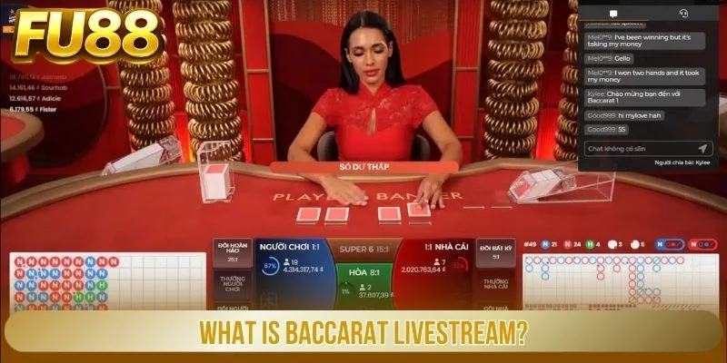 What is Baccarat livestream?