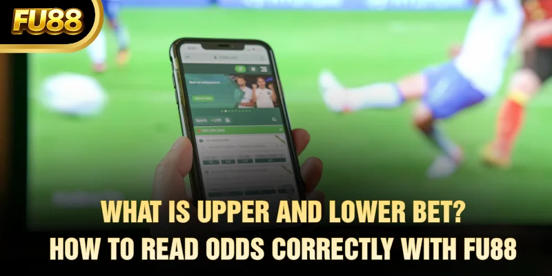what is upper and lower bet how to read odds correctly with fu88